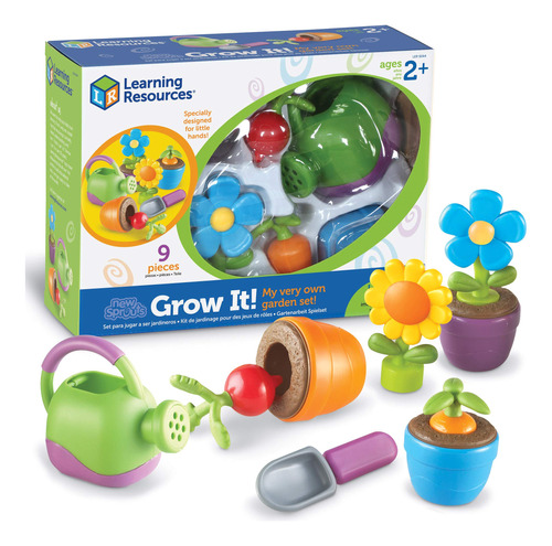 Learning Resources New Sprouts Grow It !, 9 Piezas