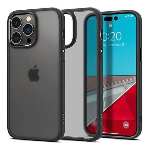 Funda Para iPhone 14 Pro Max Spigen Ultra Hybrid Frost Black