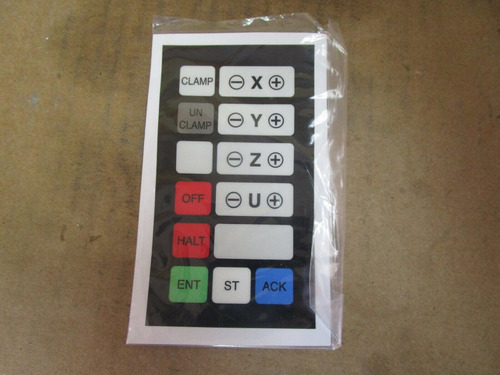 Sodick Clamp/unclamp Keypad Membrane 2642207 New Ddo