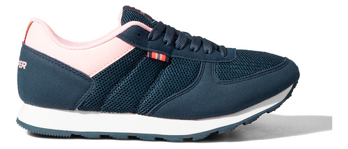 Zapatillas Topper T350 Mesh Azul Rosa Mujer