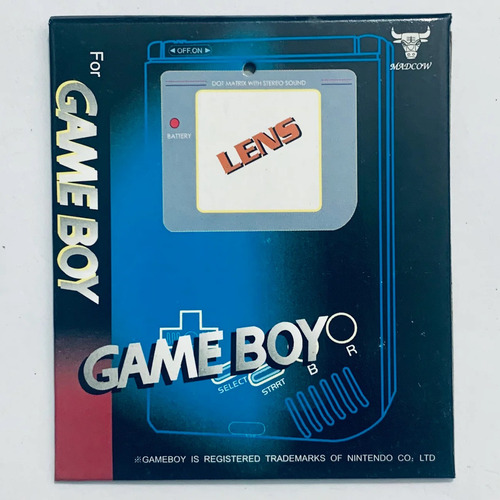 Gameboy Original Lens Mica De Pantalla Nueva