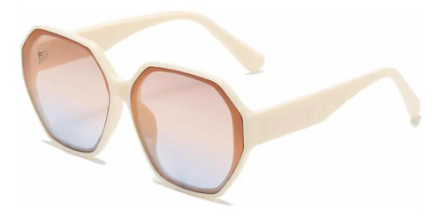 Óculos De Sol Vintage Com Lentes Degradê Modelo Adulto Luxo