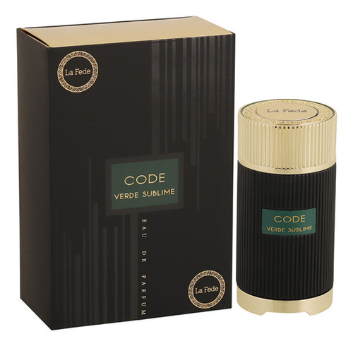 Perfume Khadlaj Code Verde Sublime Edp 100ml Unisex