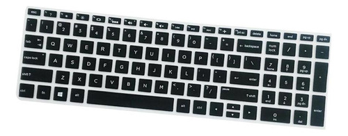 Cubierta De Teclado De Escritorio Negro 15,6 Pulgadas