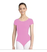 Comprar Malla Para Ballet  Y Patinaje .adulto Manga Corta.