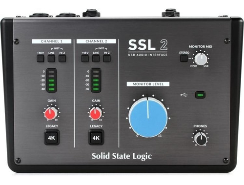 Interface De Audio Solid Stage Logic Ssl 2 Usb 2 In 2 Out