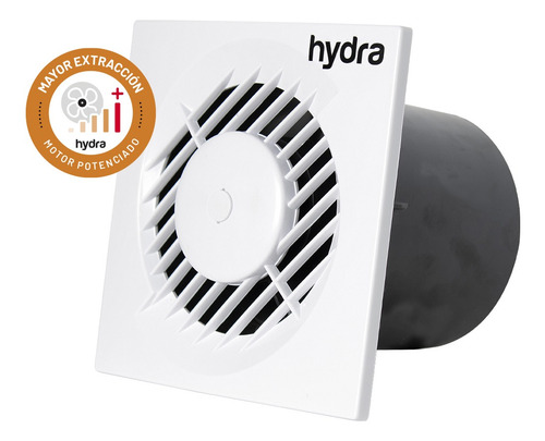 Imagen 4 de 10 de Extractor Aire Baño Hydra 4 PuLG 100mm Potenciado R