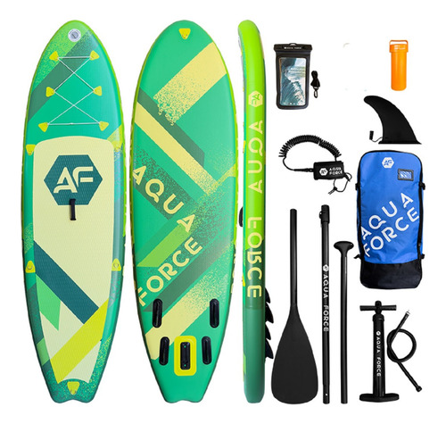 Stand Up Paddle Board 9'6'' River Jungle - Aqua Force