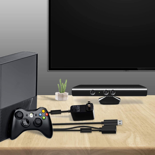 Adaptador Usb Ac Para Sensor Kinect Xbox 360, Fonte De Alime