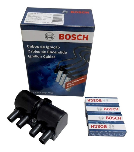 Bobina+cables+bujias Chevrolet Corsa 1.4 1.6 4 Pin Bosch