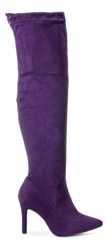 Botas violetas sale