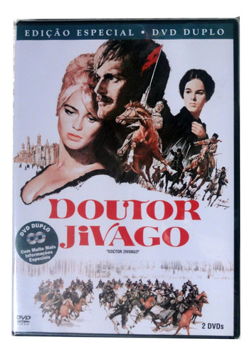 Dvd Duplo Doutor Jivago - Edição Especial / Novo Lacrado