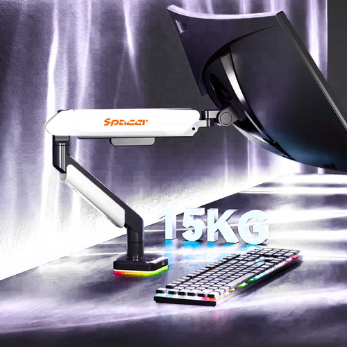 Rack Para Monitor De 22 A 42 Conexión Tipo C Y Usb Mas Rgb.