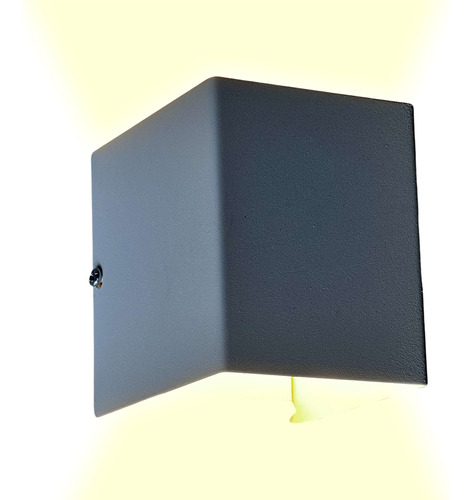 Aplique Lampara De Pared Interior Bidireccional Cubo G9
