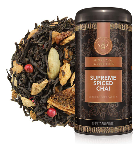 Té De Hojas Sueltas Supreme Spiced Chai Picante Tradicional