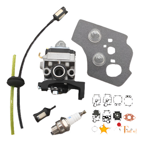 Carburador Carburador Kit F Honda Gx35 Hht35 Hht35s Bush Cor