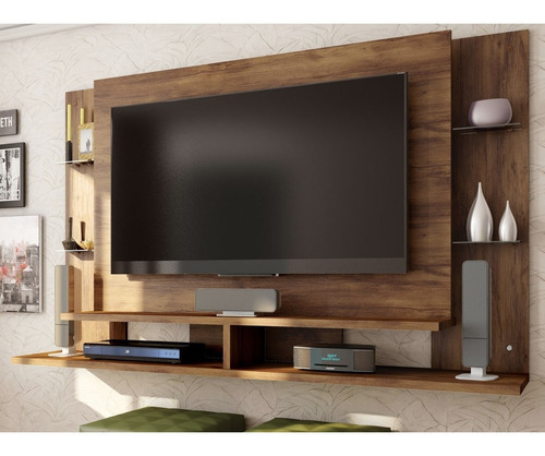 Imagen 5 de 10 de Panel Tv Mueble Rack Led Lcd 32 A 55 Pulgadas Living Moderno