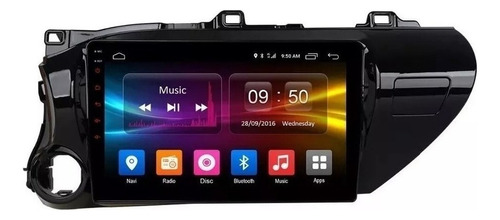 Estereo Toyota Hilux 2016-2020 Android Gps Wifi Touch Radio