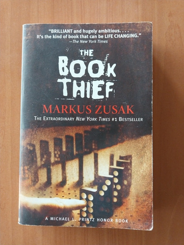 Libro Novela La Ladrona De Libros. Markus Zusak. En Inglés