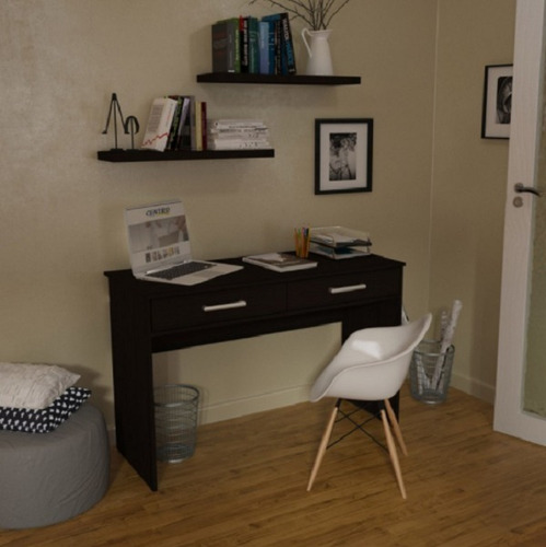 Imagen 4 de 5 de Escritorio Mesa 2cajones Melamina Oficina+ Envió Gratis Caba
