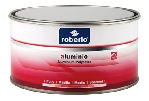 Masilla De Aluminio Roberlo Con Catalizador 1,6 Kg 