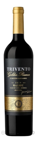 Vino Trivento Golden Reserve Malbec 750 Ml Premiado 