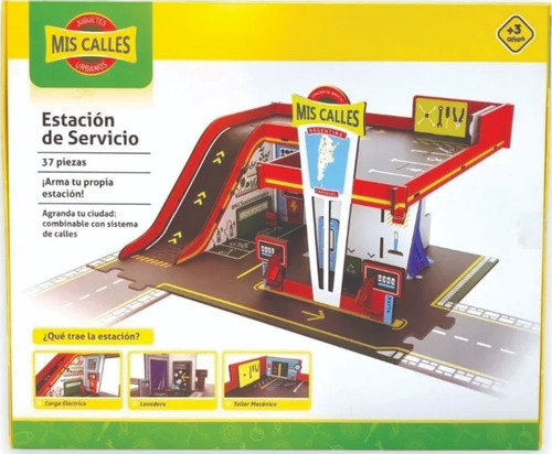 Imagen 3 de 7 de Estacion De Servicio Y Parking 2 Pisos Mis Calles De Madera