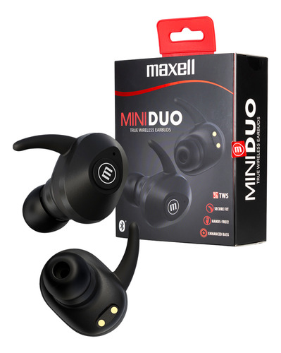 Audifonos Inalambricos Mini Duo Maxell Manos Libres Led Usb