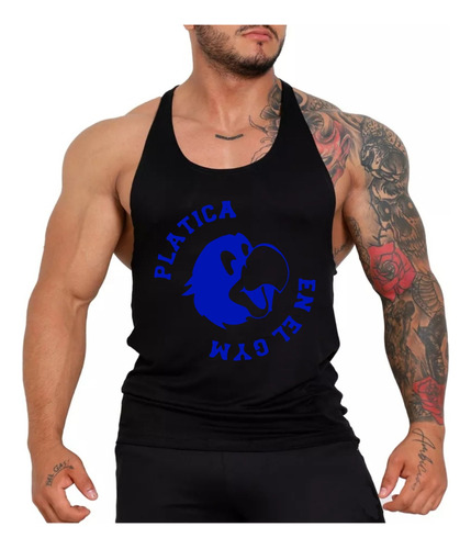 Playera Olimpica Sin Mangas Tank Jersey Gym Deportiva Cz8-19