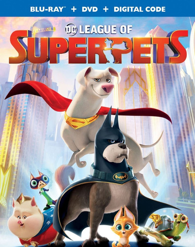 Blu-ray + Dvd Dc League Of Super Pets Liga De Supermascotas