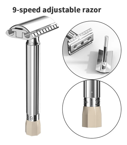 Máquina De Afeitar Clásica Ajustable / Regulable Progress
