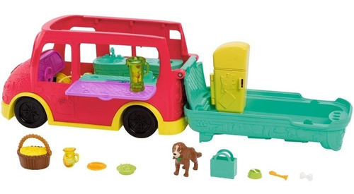 Polly Pocket Food Truck 2 Em 1 Gdm20 - Mattel
