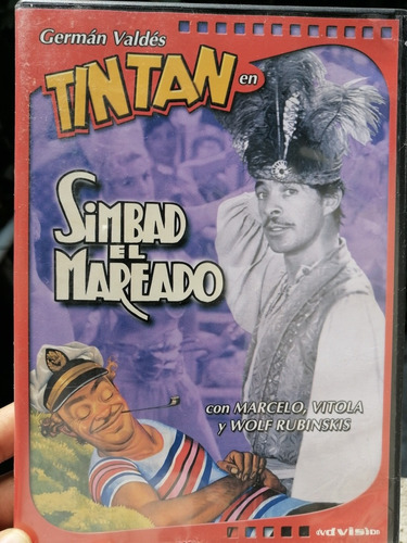 Simbad El Mareado Tin Tan Dvd Original