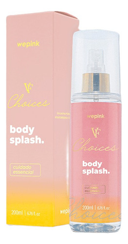 Body Splash Vf Choices 200ml - Wepink Virgínia Fonseca Volume Da Unidade 200 Ml