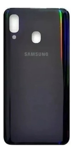 Tapa Trasera Carcasa Samsung A30 Negro