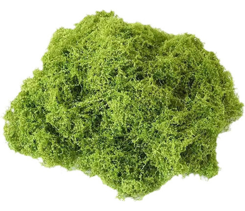 Musgo Artesanal Falso De Musgo Verde, Artificial Plant