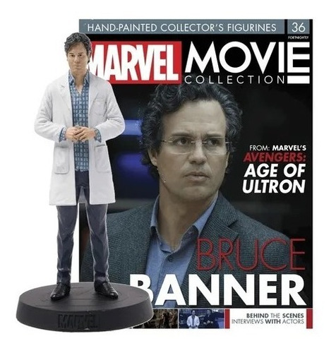 Marvel Figuras De Cinema - Bruce Banner - Edição 29