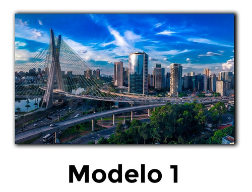 Cuadros Decorativos Ciudades Del Mundo - São Paulo Brasil