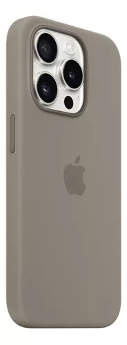 Apple Funda de Silicona con MagSafe Arcilla para iPhone 15