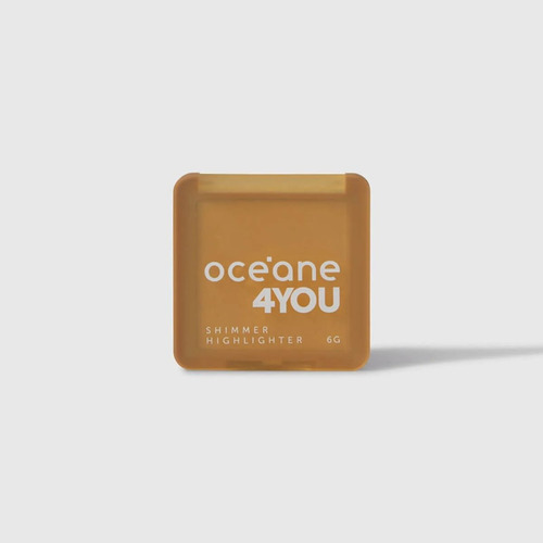 Iluminador Dourado Shimmer Highlighter Gold 4you Océane 6g