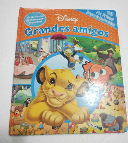 Libro Mi Primer Busca Y Encuentra Disney Grandes Amigos 2005