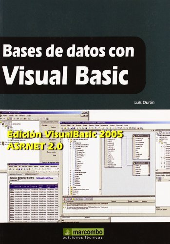 Libro Bases De Datos Con Visual Basic De Luis Durán Ed: 1