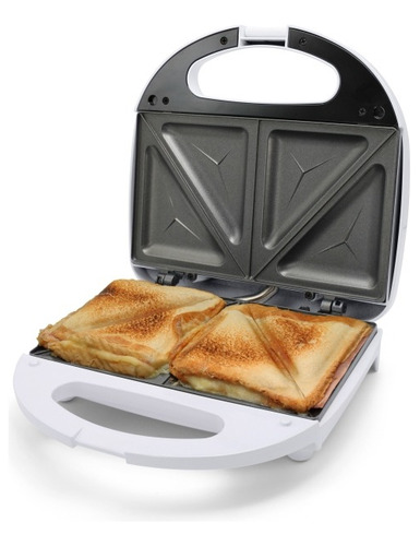 Imagen 2 de 7 de Sandwichera Taurus Lanche Max 2 Con Antiadherente
