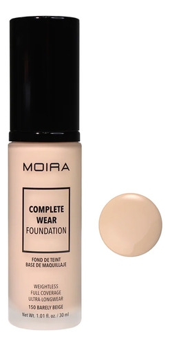 Base De Maquillaje Moira Cosmetics Original Varios Tonos