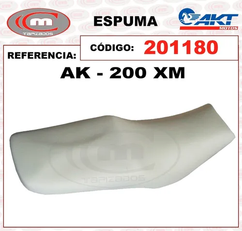 Espuma Para Sillin Moto Akt Xm 200