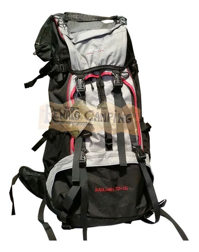 Mochila Camping Mochilero Northland Kailash 70+10 Ap Frontal