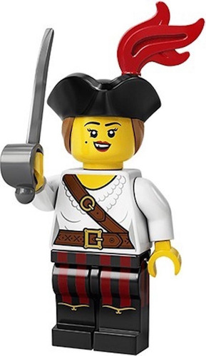 Lego Minifigura 5 La Chica Pirata Serie 20 71027