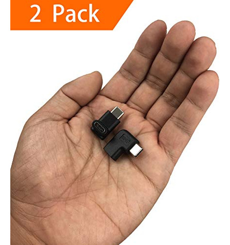 Adaptador Usb C De Ángulo Recto Ruaeoda, Adaptador Usb C De