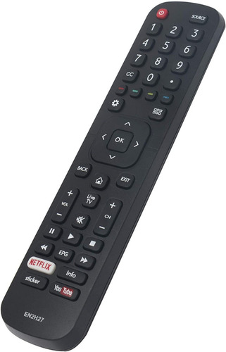 Control Remoto Original En2h27 Smart Tv Rm-c3192 Zona Once