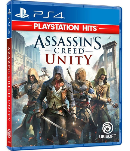 Assassin's Creed Unity en los medios físicos portugueses de Ps4